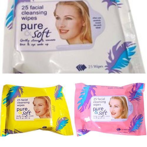 Facial Wipes For Face & Makeup Remover (3 Packs)