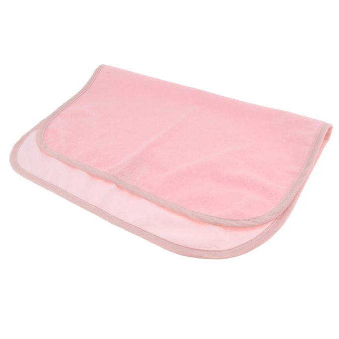 Reusable Washable Bed Sheet Incontinence  Pad For Kids Adults Pink
