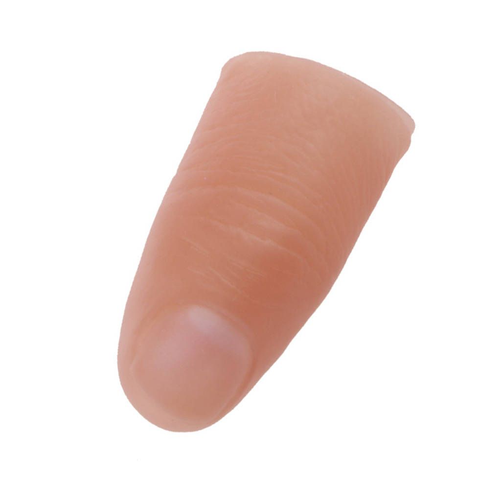 2xSoft Thumb Tip Finger  Magic Tricks Close Up Finger Props