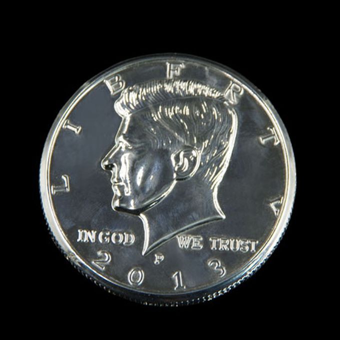 Silver Jumbo Coins Magic Trick Accessory Coin Magic Props