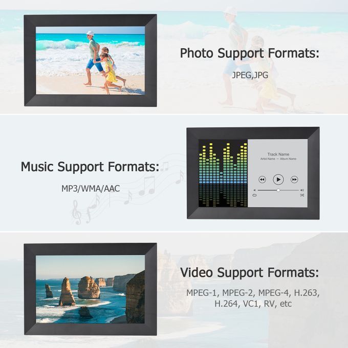 10.1 Inch Smart Digital WiFi Photo Frame HD IPS Touch-screen