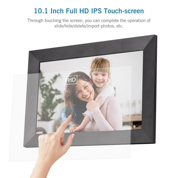 10.1 Inch Smart Digital WiFi Photo Frame HD IPS Touch-screen