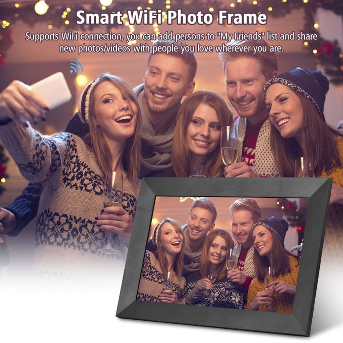 10.1 Inch Smart Digital WiFi Photo Frame HD IPS Touch-screen