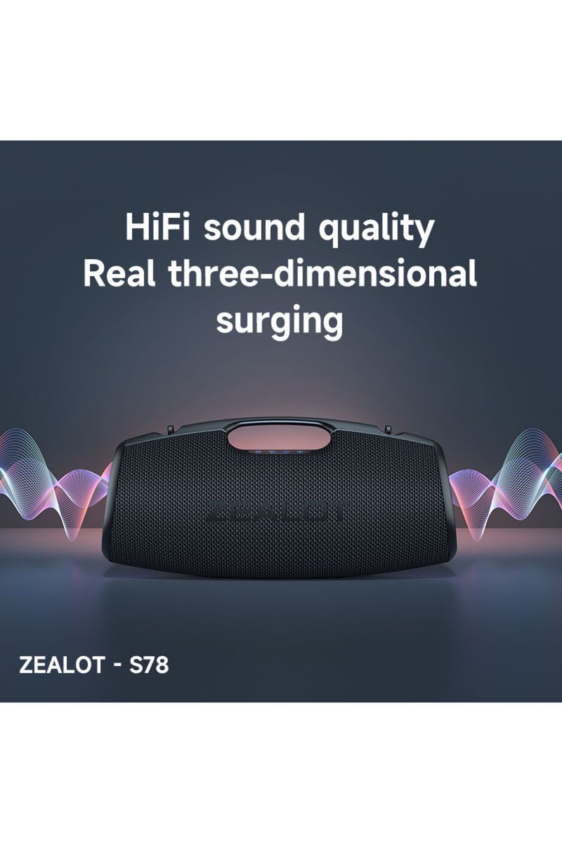 S78 Quality 5.2 Steroe Water Resistant Bluetooth Speaker