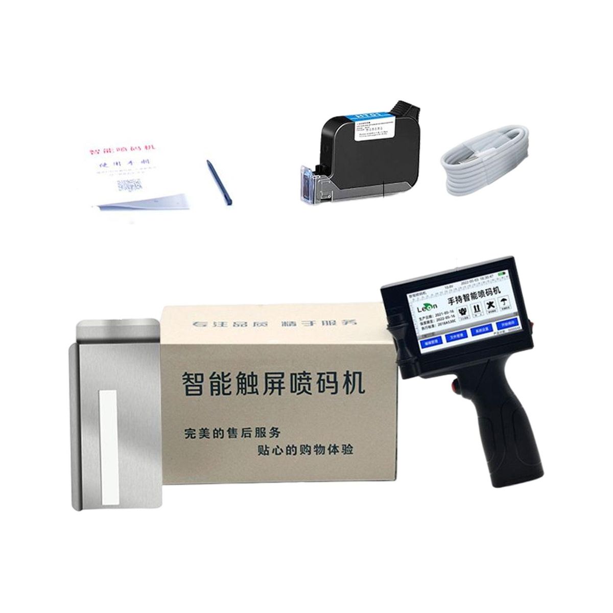 Handheld Inkjet Printer Coding Machin Coding Mark Touch