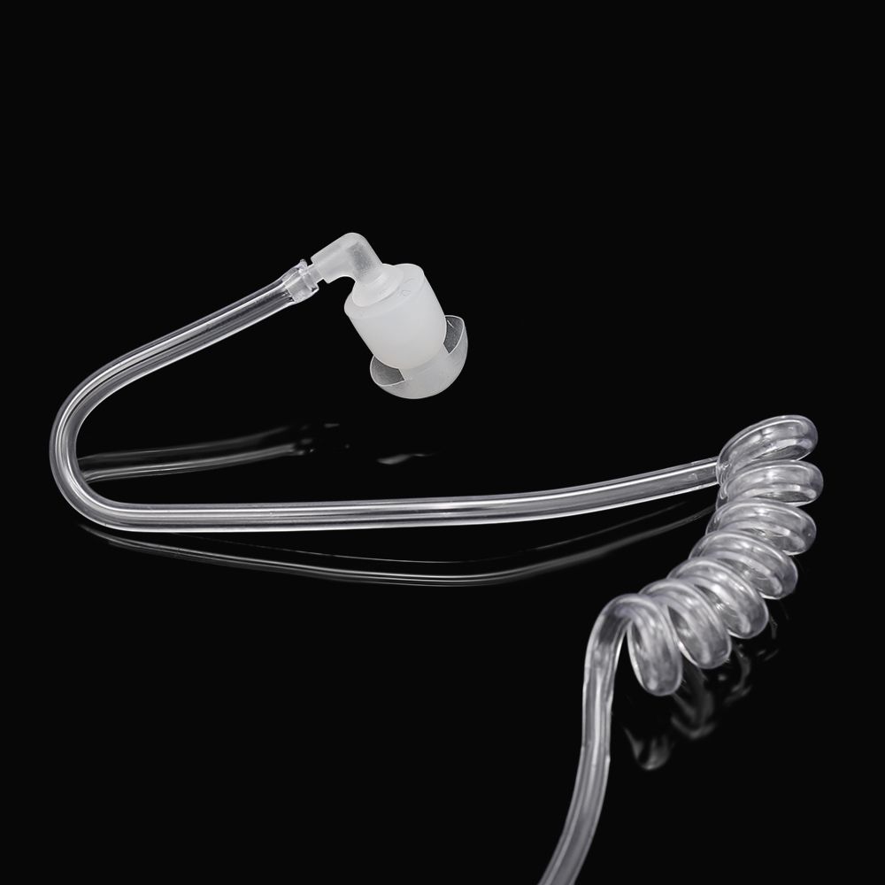 Walkie Talkie Heaphones 2 Pin Covert Acoustic Tube Earpiece