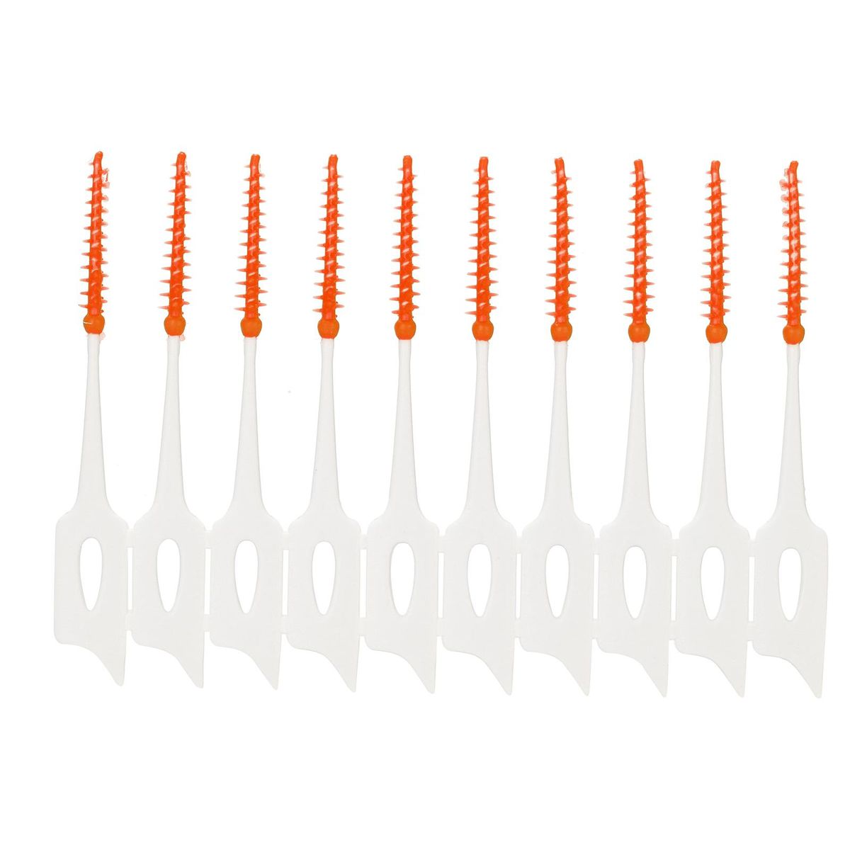 Anself  160PCS Interdental Brushes Ultra Tight Bristles Tooth Interdental Cleaners Silicone Toothpick Brush Cleaners Disposable Dental Brushes Between Teeth