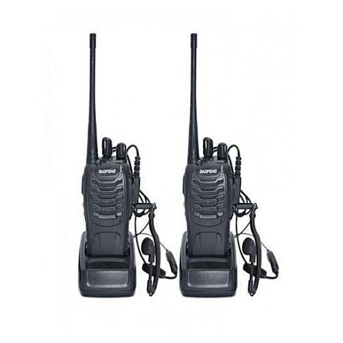 2pcs Baofeng Bf888s Walkie Talkie With Earpiece