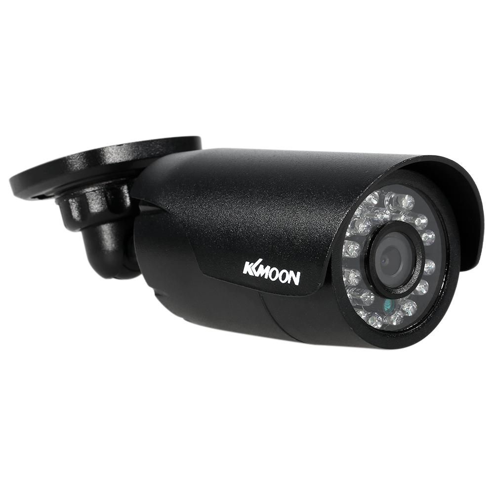 4pcs 720P AHD Bullet Camera+4*60ft Surveillance Cable Support IR-CUT Night Vision 24pcs Infrared Lamps 3.6mm for Home Security