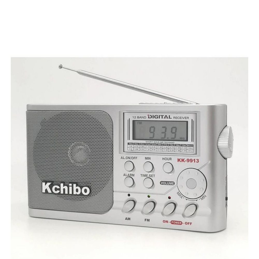Kchibo FM/MW/SW Digital 12 Band Multiband Portable Radio