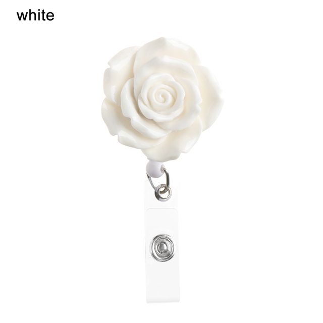 Anti-Lost Clip Nurse Badge Reel Clips Key Ring Sta
