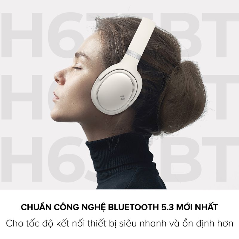 H630BT Wireless Bluetooth  Over-ear Foldable Headset -Brown