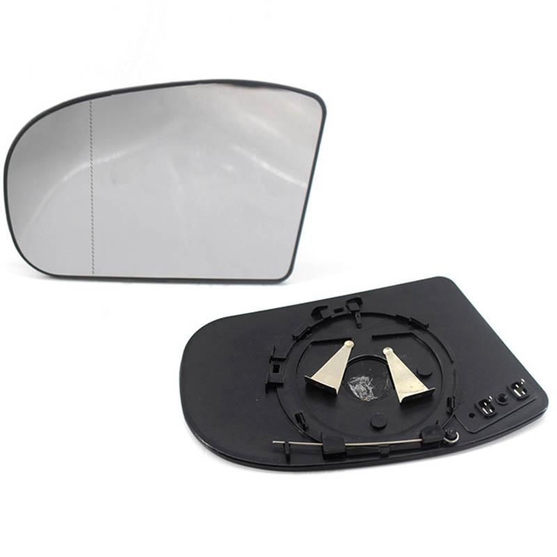 1 Pair Right and Left Side Rearview Mirror Glass Len Replacement for Mercedes Benz W203 W211 2038100121 2038101021
