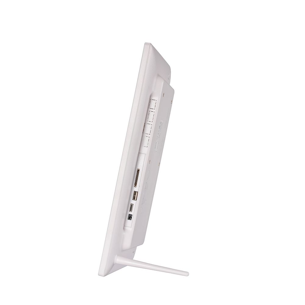 13 Inch High-definition Digital Photo Frame Electronic Photo Frame Showcase Display Video Advertisinghine(White)
