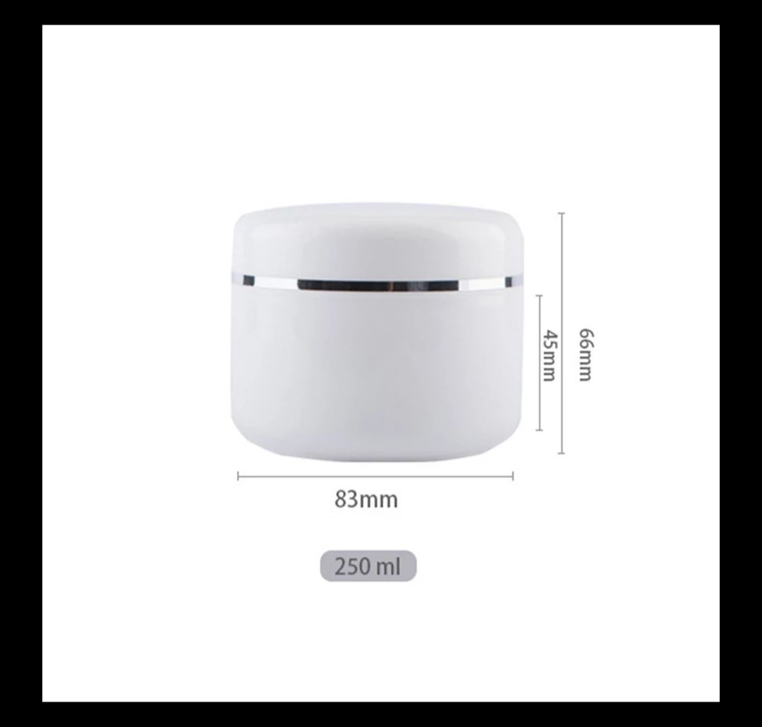 250ml Empty Cosmetics Plastic Jars/ Containers