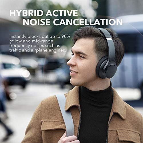 Soundcore Life Q20+ Hybrid Noise Cancelling Headphones