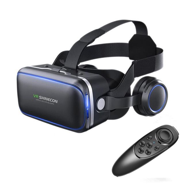 Vr Headset With Remote Controller