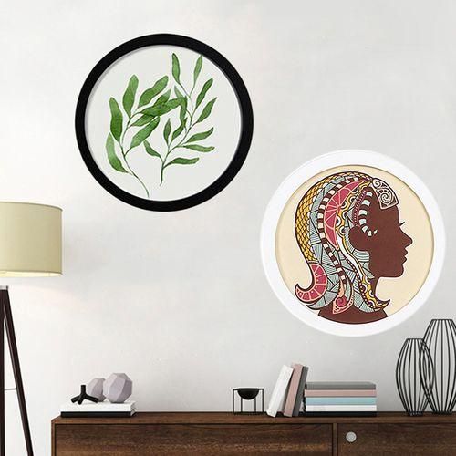 7Inch Round Wooden Picture Frames Creative Gift