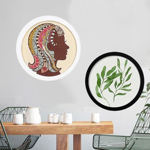 7Inch Round Wooden Picture Frames Creative Gift