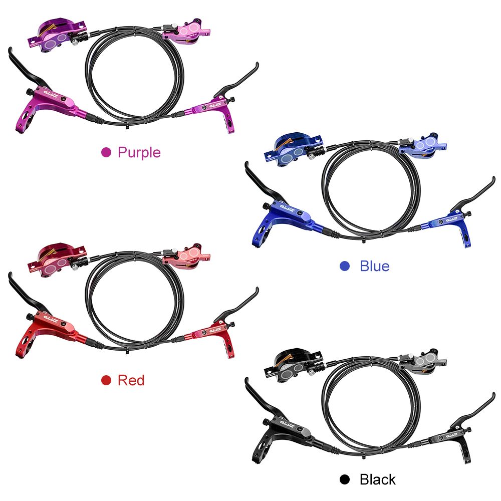 4-Piston MTB Hydraulic Bike Disc Brake Aluminum Front And