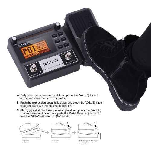 GE100 Guitar Multi-effects Processor Effect Pedal