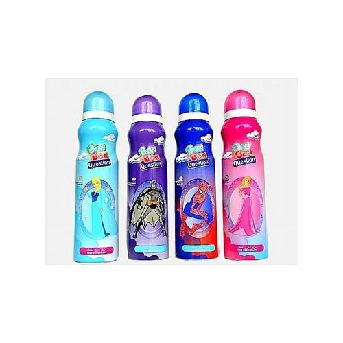 4Pcs Bon Bon Question Character Spray For Kids - 150ml