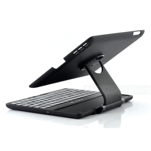 360 Degree Rotatable Case With Wireless Keyboard Stand For Apple iPad 2/3/4