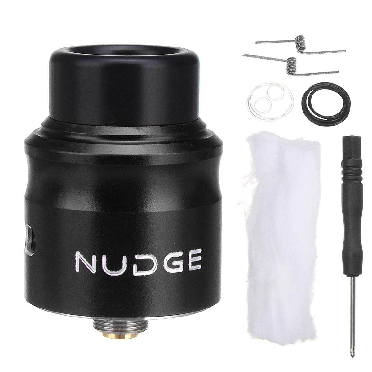 510 Threaded Stainless Steel Big Tank Atomizer For Smoking Black Black