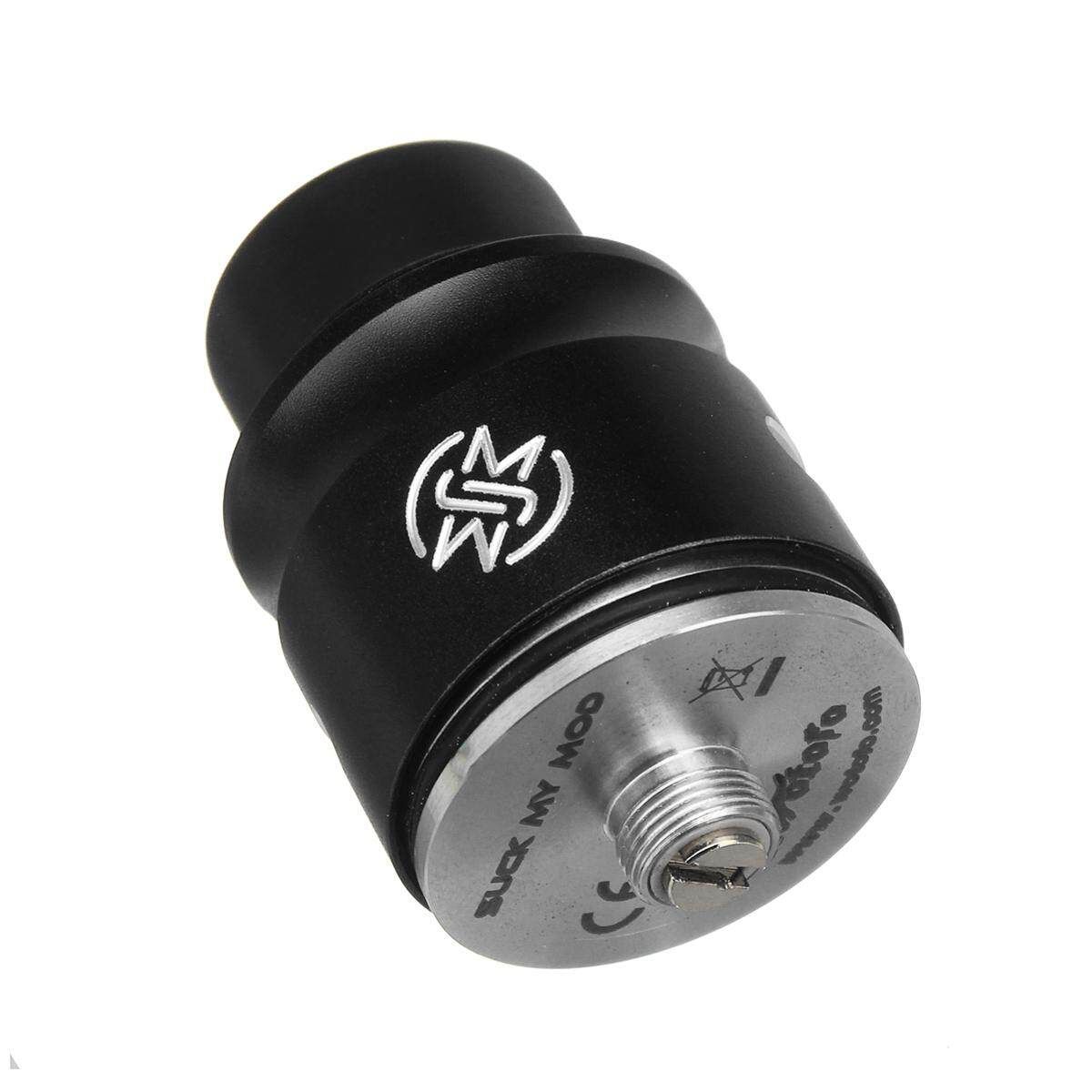510 Threaded Stainless Steel Big Tank Atomizer For Smoking Black Black