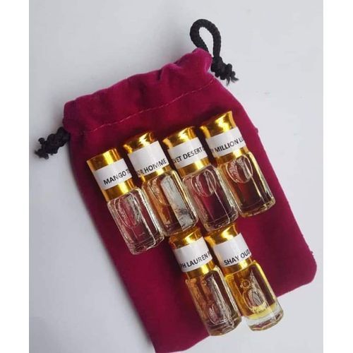 Undiluted Oil Perfume Male Set (3ml X 6)