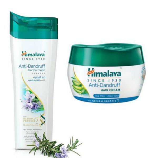 Anti Dandruff Hair Cream And Anti Dandruff Shampoo