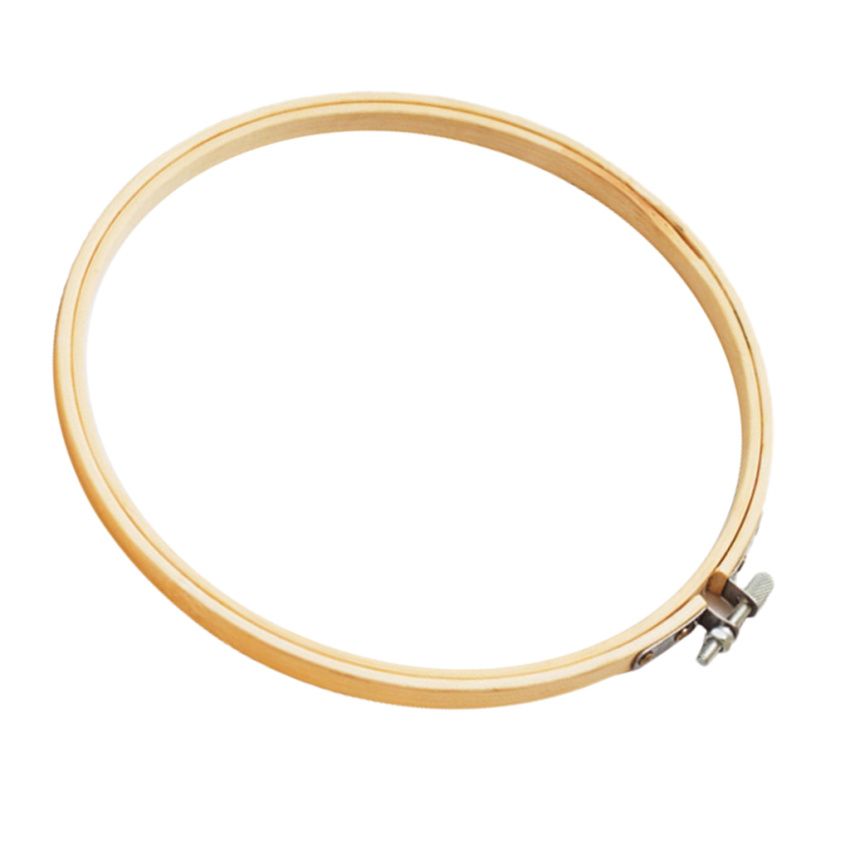 2Pcs/set Bamboo Hand Embroidery Stitch Hoop Frames 4 Inch,