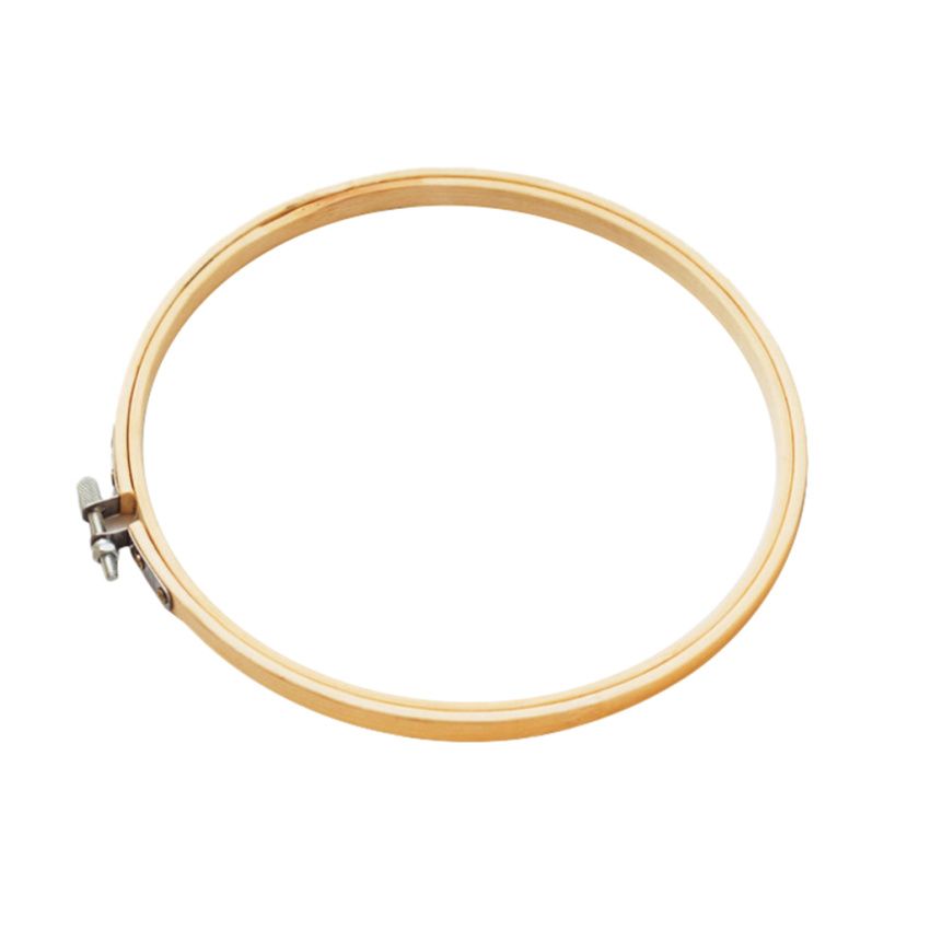 2Pcs/set Bamboo Hand Embroidery Stitch Hoop Frames 4 Inch,