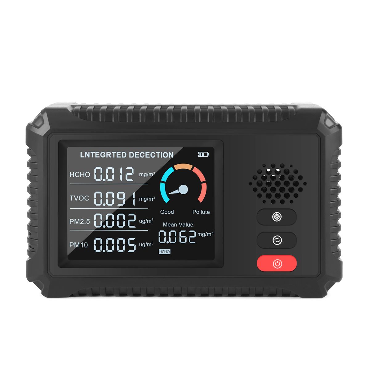 Air Quality Monitor Formaldehyde Detector TVOC PM2.5/PM10