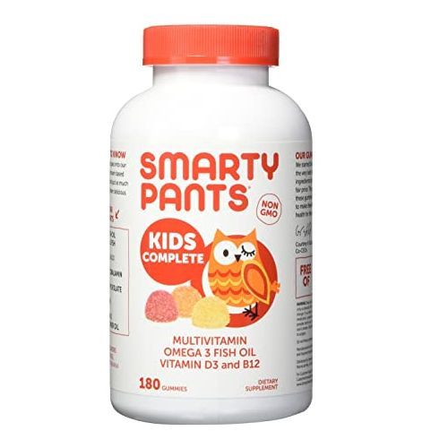 Kids Multivitamin Omega 3 Fish Oil Vitamin D3 & Choline,180