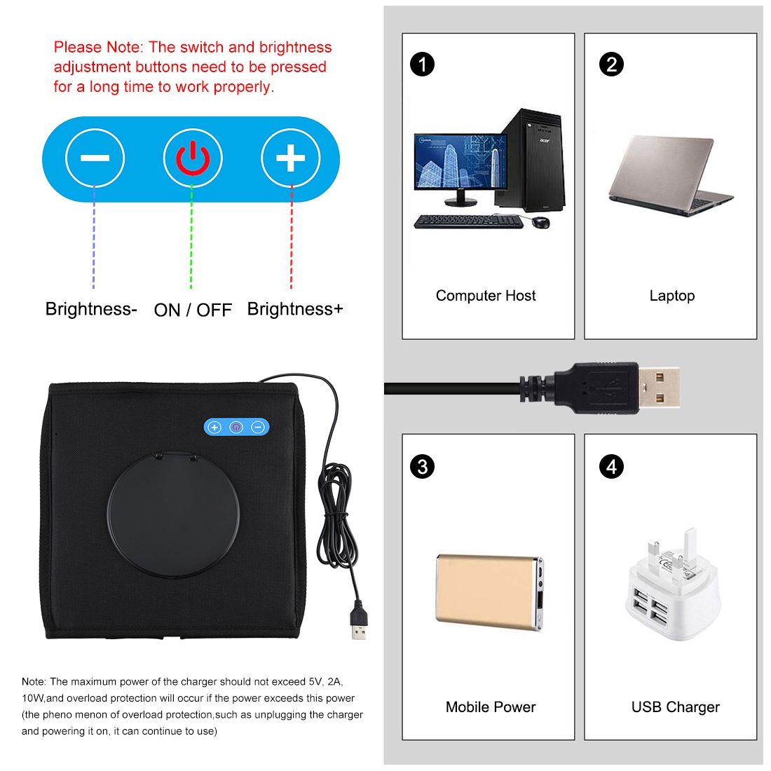 PULUZ 25cm Folding Portable Ring Light Photo Lighting Studio Shooting Tent Box With 12 Colors Backdrops, Size: 25cm X 25cm X 25cm(Black)