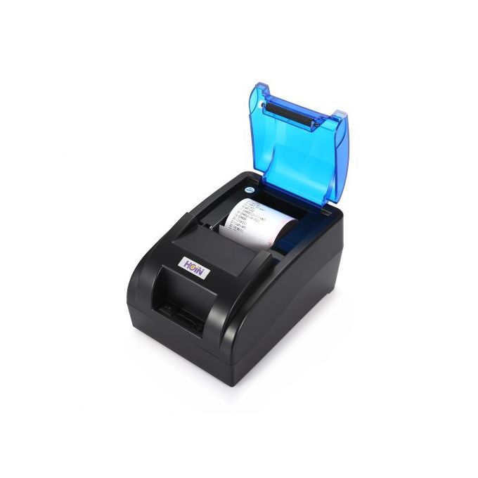USB / Bluetooth Thermal Cash Receipt Printer POS Printing Instrument-BLACK