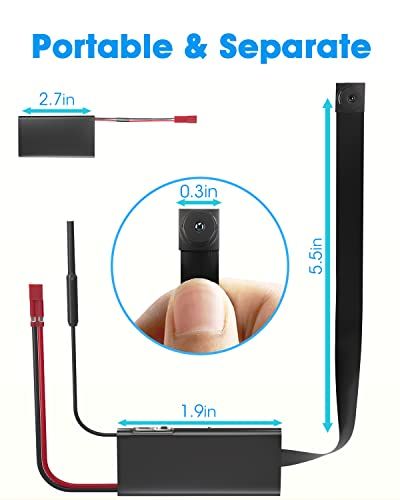 Mini Spy Camera Module WiFi Spy Camera Hidden Camera Button