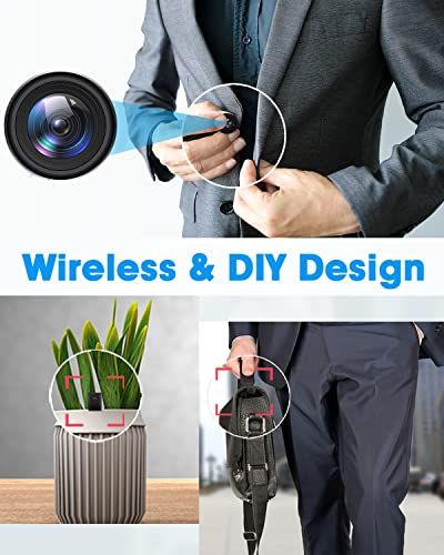 Mini Spy Camera Module WiFi Spy Camera Hidden Camera Button