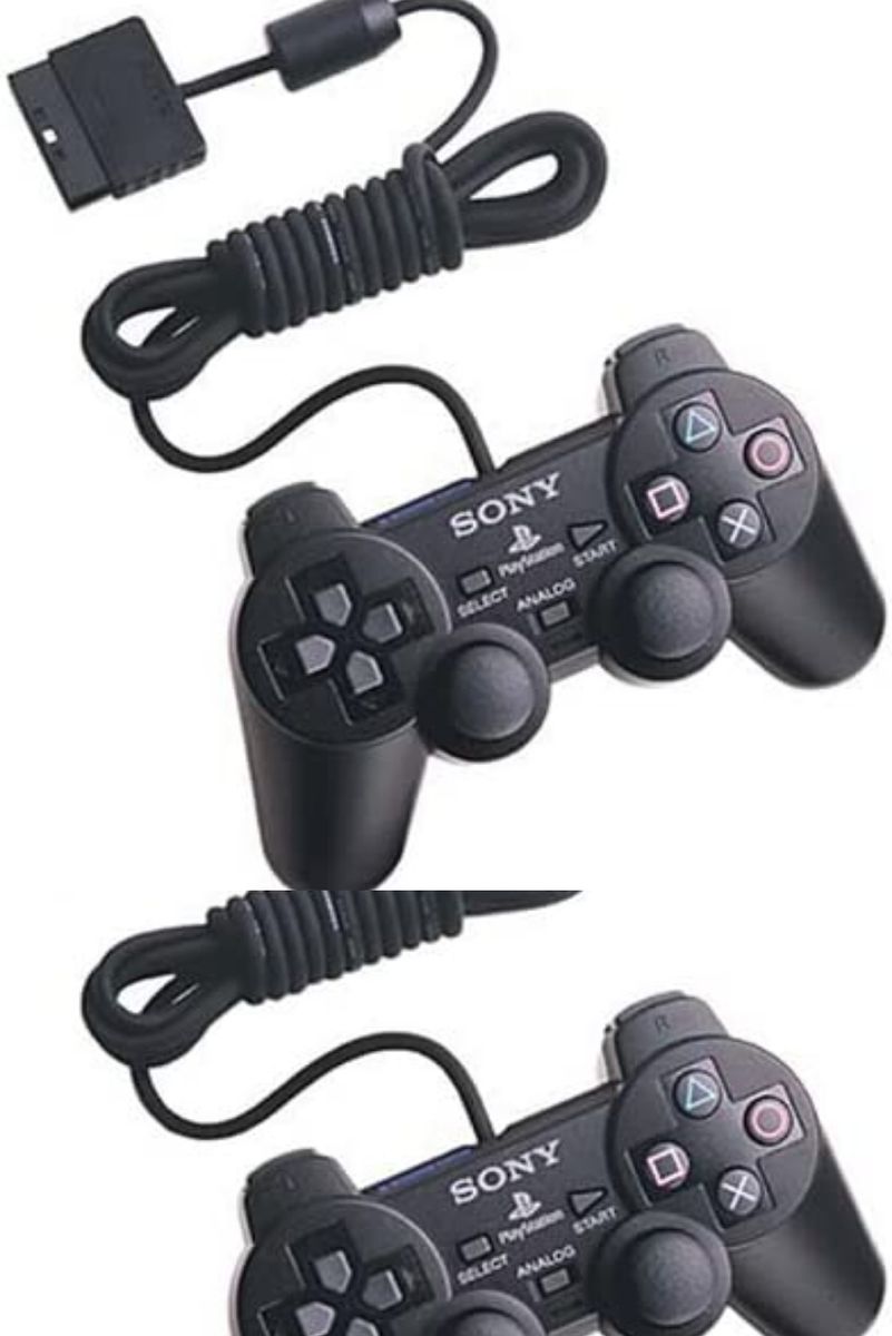 A Pair Of PS2 Analog Controller Pad - Black