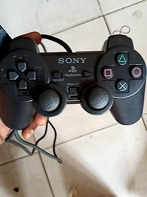 PS2 Analog Dual Shock 2 Controller Pad - Black