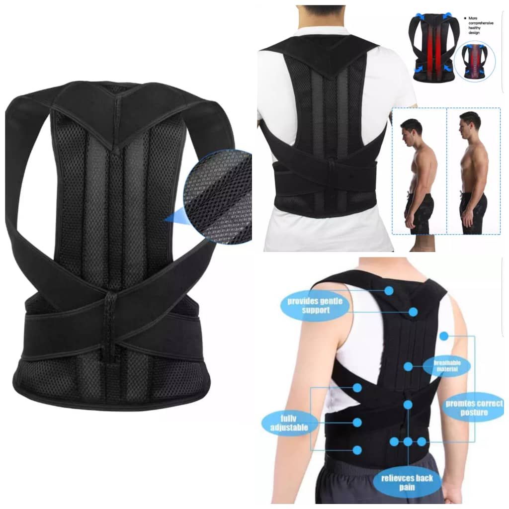 Back,lumber,neck  &  Shoulder Posture Corrector/support For Men And Women