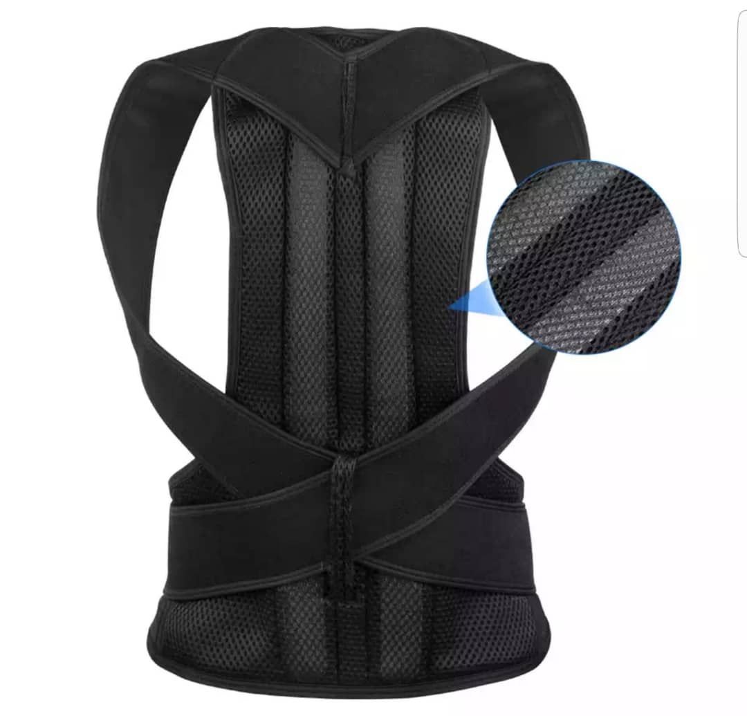 Back,lumber,neck  &  Shoulder Posture Corrector/support For Men And Women
