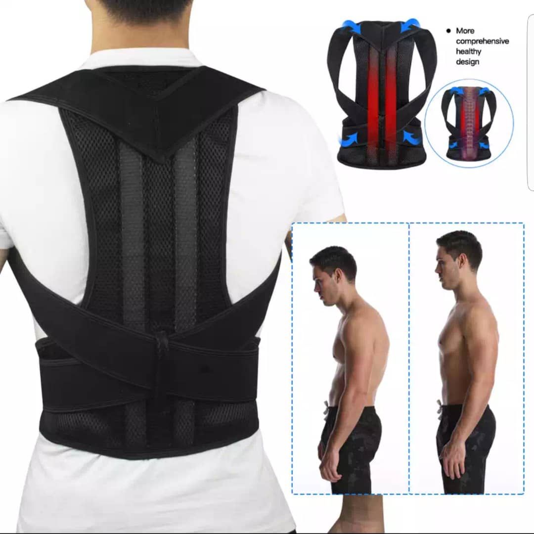 Back,lumber,neck  &  Shoulder Posture Corrector/support For Men And Women