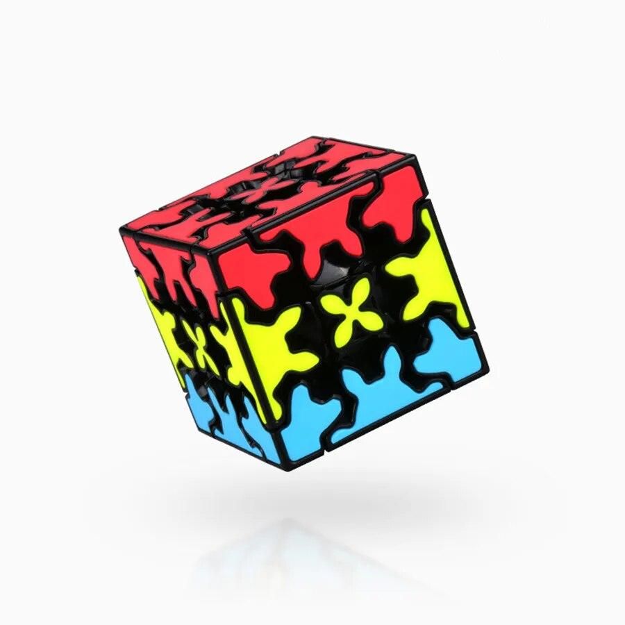 QiYi NEW  Gear Sandwich Magic Cubes 3X3X3 Speed Cube Magico Puzzle Toy For Children Kid Gift Toy QiYi Gear Sandwich Magic Cubes