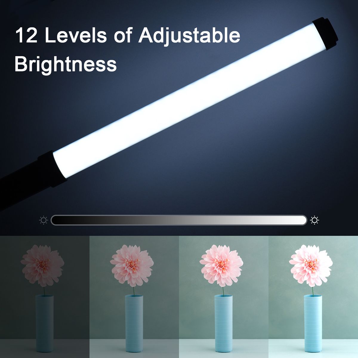 D2 Handheld RGB Light Tube LED Video Light Wand