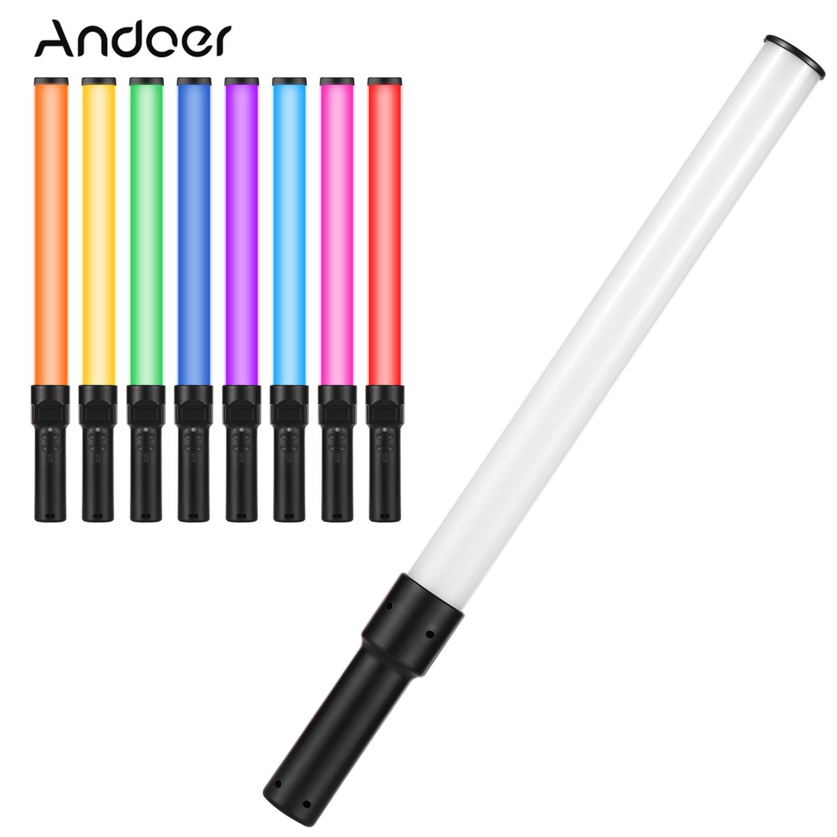D2 Handheld RGB Light Tube LED Video Light Wand