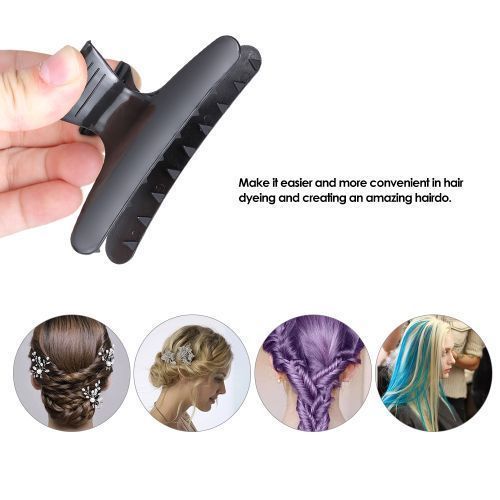 2Pcs Butterfly Hair Clips Hair Claw Clamps Plastic Hairpin