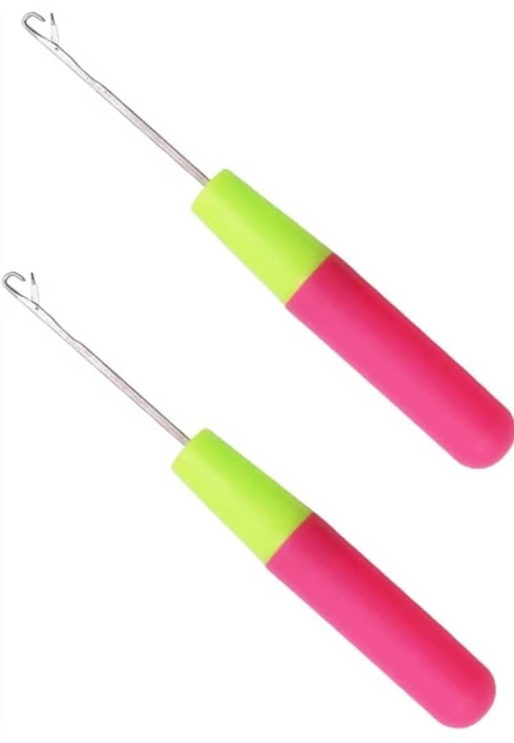 Wig Making Plastic Crochet /knitting Pin(X2)