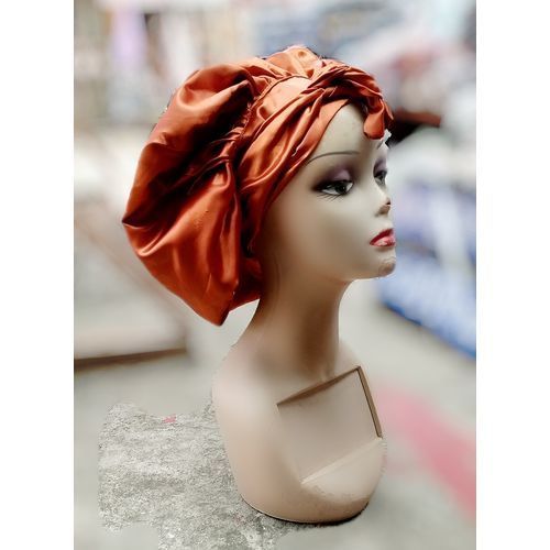 Large Head Hair Tie Bonnet
